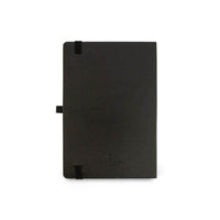 CROSS HARDCOVER A5 NOTEBOOK + PEN + LEATHER CARD HOLDER - BLACK