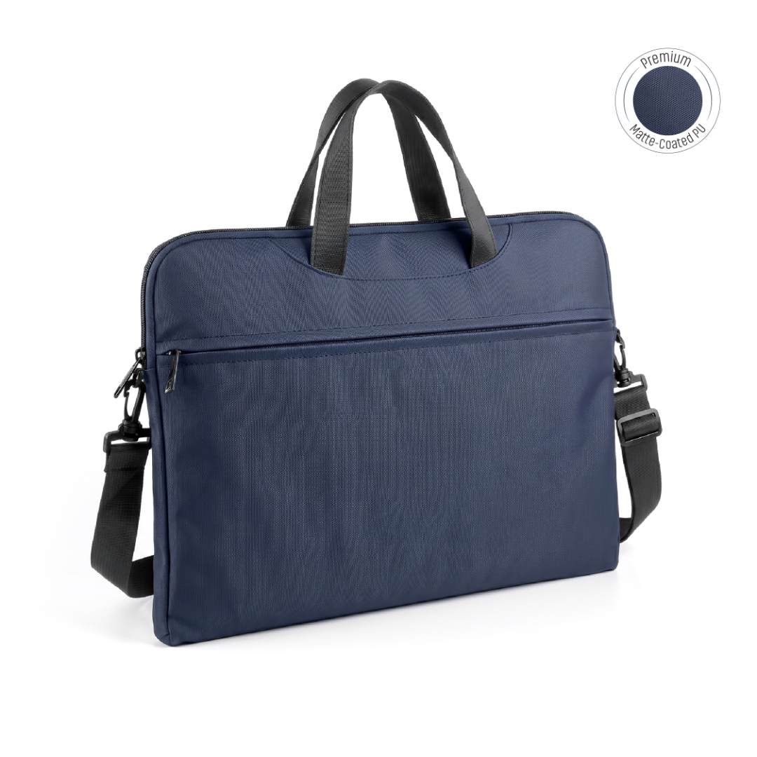 EDMONTON - Giftology 15" Laptop Bag - Navy Blue
