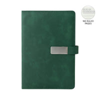 WINDSOR - Giftology A5 PU Magnet Closure Notebook - Green