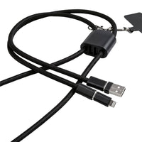 AXON - Giftology USB Type-C Lanyard Cable - Black