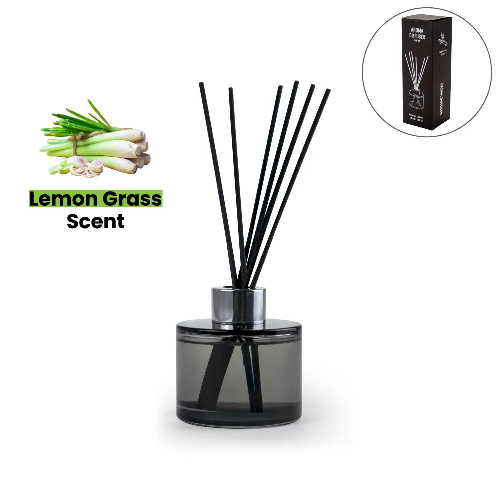 Aroma Reed Diffuser with Lemon Grass Scent