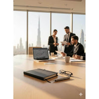 BARON - Santhome Expanded A5 Hard Cover Notebook - Black