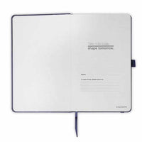 BARON - Santhome Expanded A5 Hard Cover Notebook - Navy Blue