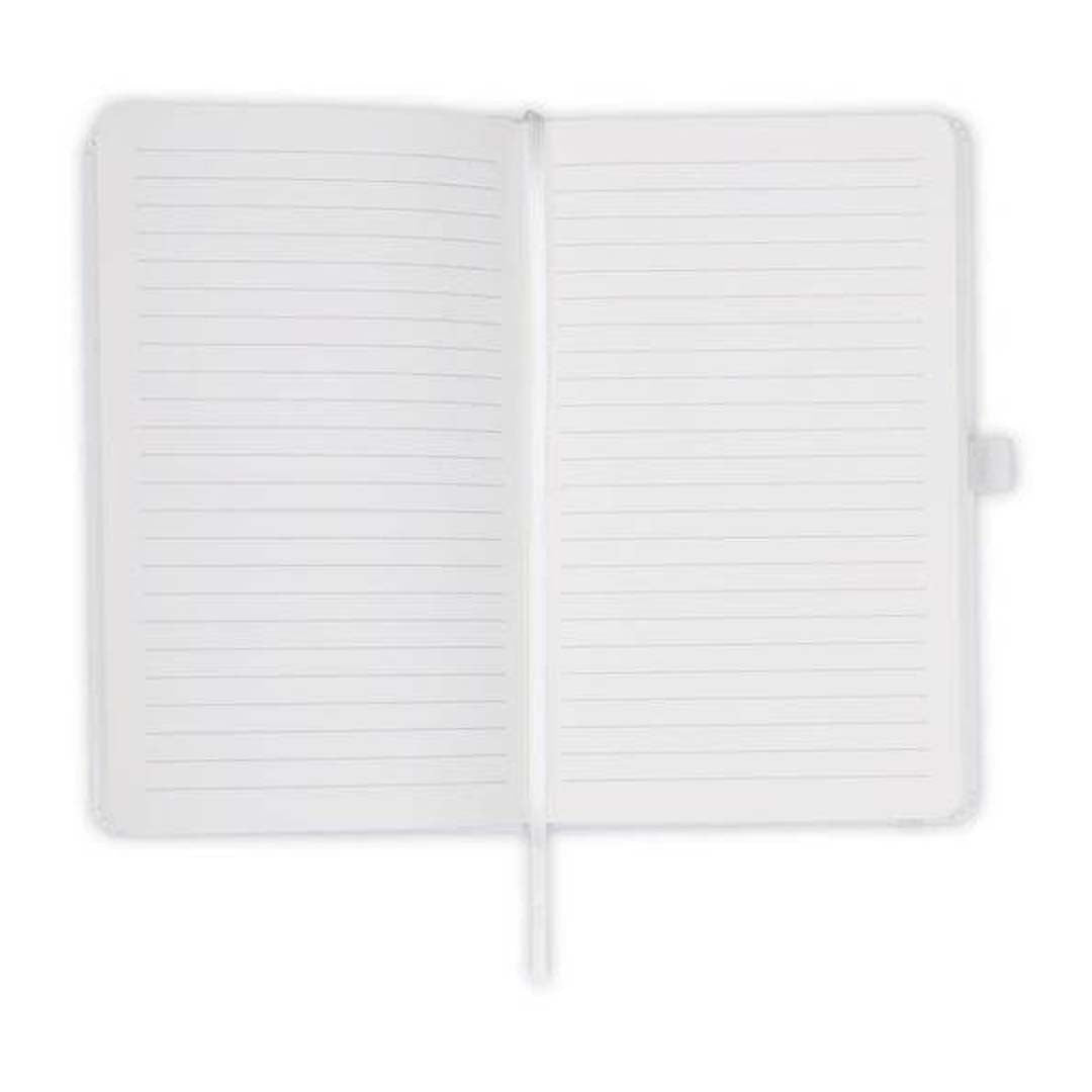 BARON - Santhome Expanded A5 Hard Cover Notebook - White