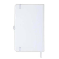 BARON - Santhome Expanded A5 Hard Cover Notebook - White