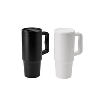 BERN 2.0 - Hans Larsen Recycled Stainless Steel Tumbler with Straw Lid - White
