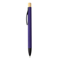 BOLT - Aluminium Push Action Ballpen - Purple