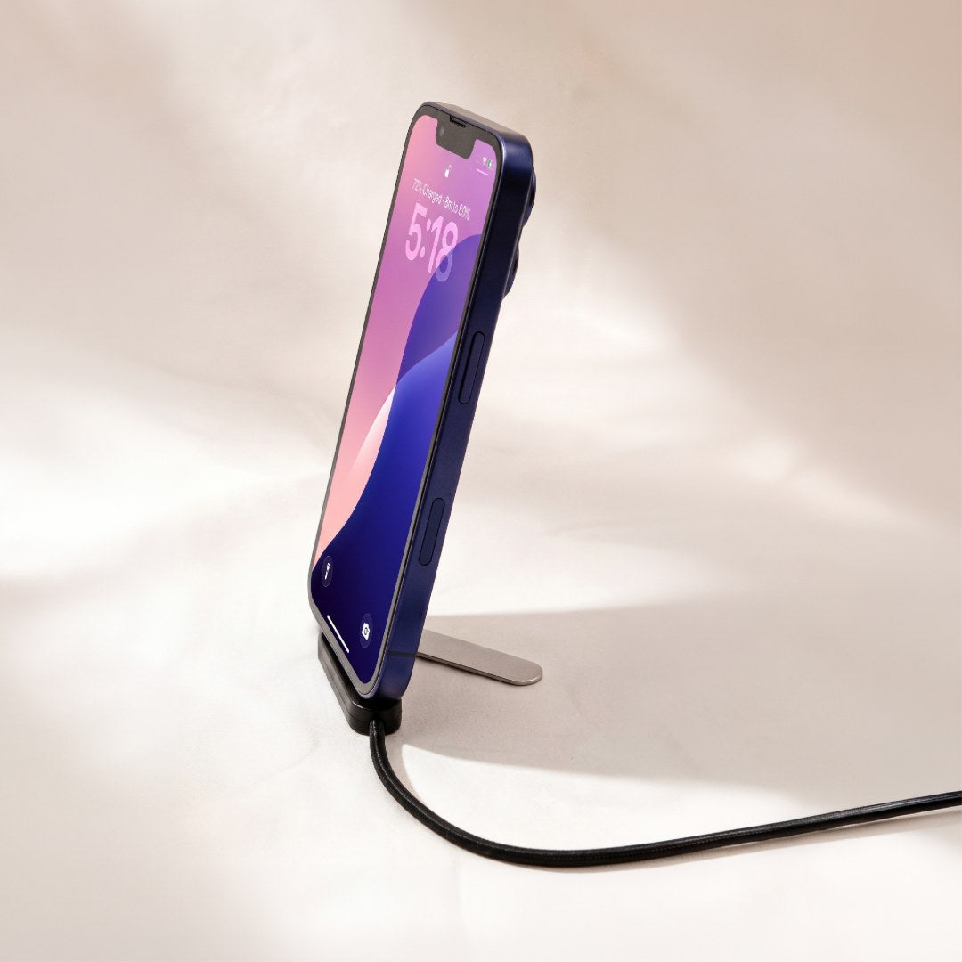 BRIXEN @memorii 65 Watts Fast Charging Cable with Adjustable Phone Stand