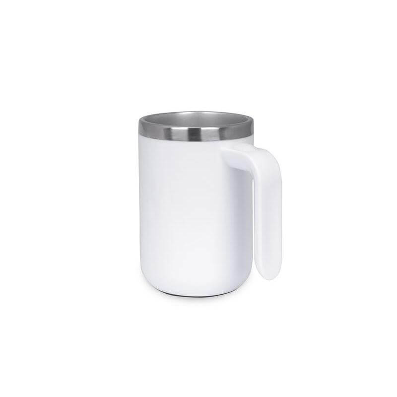 CAFFE - Hans Larsen Auto-Stirring Coffee Mug - White