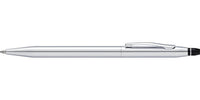 Cross Click™ Chrome Ballpoint Pen & A5 Hardcover Notebook Gift Set