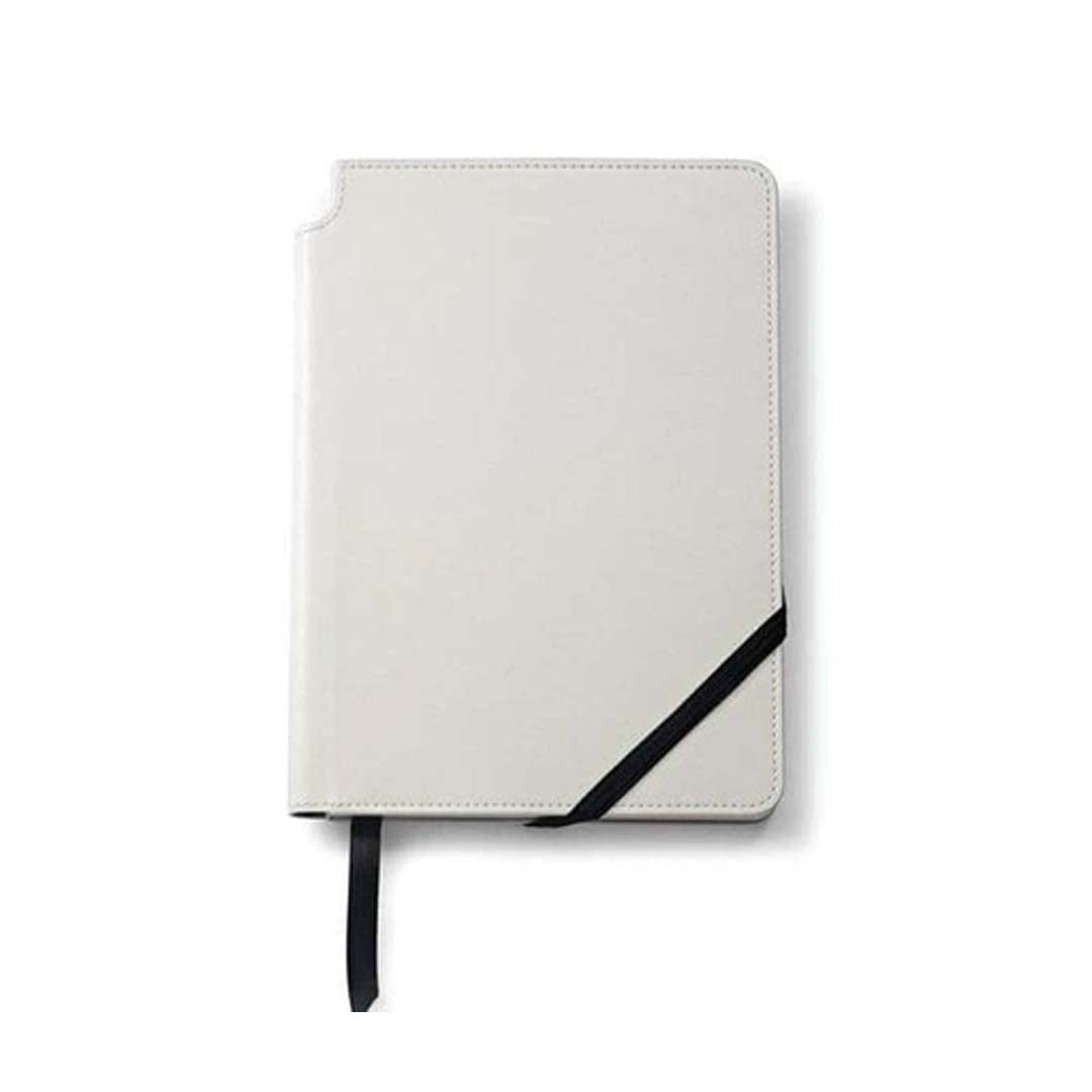 Cross Coventry Chrome/Gold Ballpoint Pen with Classic White Journal Gift Set