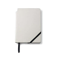 Cross Coventry Chrome/Gold Ballpoint Pen with Classic White Journal Gift Set