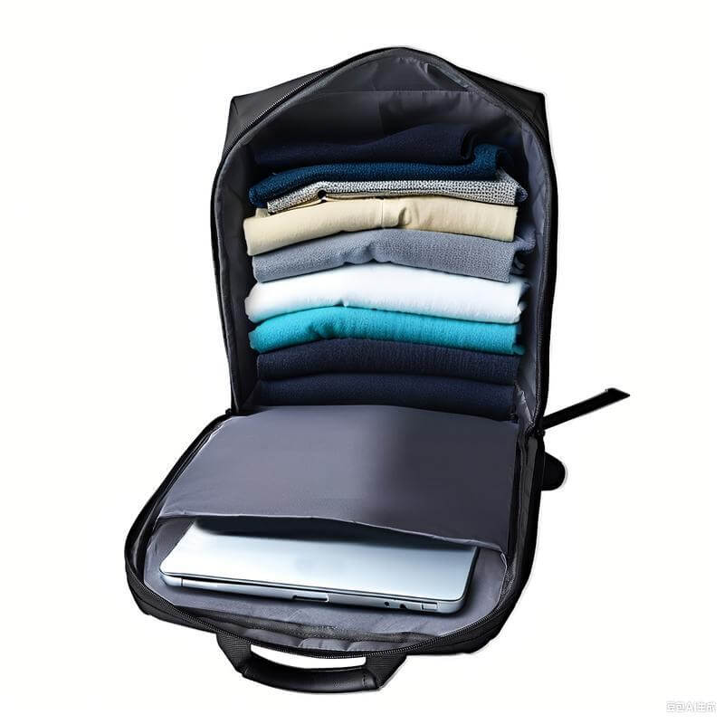 DURHAM - Santhome 15.6" Laptop Backpack - Black