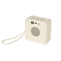 FELIX - @memorii Portable Wireless Speaker - Beige / Gold