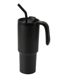 FORZA 360 - Hans Larsen Recycled Stainless Steel/PP Tumbler with 360 Branding - Black