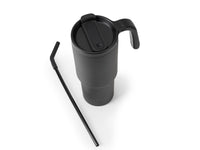 FORZA 360 - Hans Larsen Recycled Stainless Steel/PP Tumbler with 360 Branding - Black