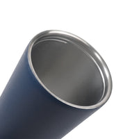 MARBELLA - Hans Larsen Double Wall Tumbler with Lid 600 ml - Navy Blue
