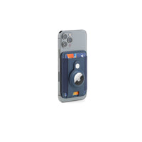 MARZ - Santhome Airtag Cardholder - Navy Blue
