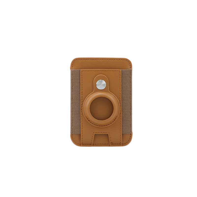 MARZ - Santhome Airtag Cardholder - Tan
