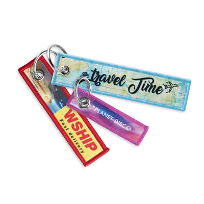 Full colour printed key tag - Full colour printed key tag