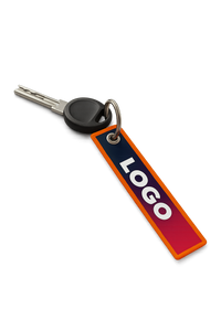 Full colour printed key tag - Full colour printed key tag