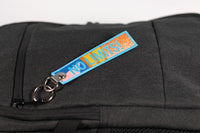 Full colour printed key tag with double metal ring - Full colour printed key tag with double metal ring