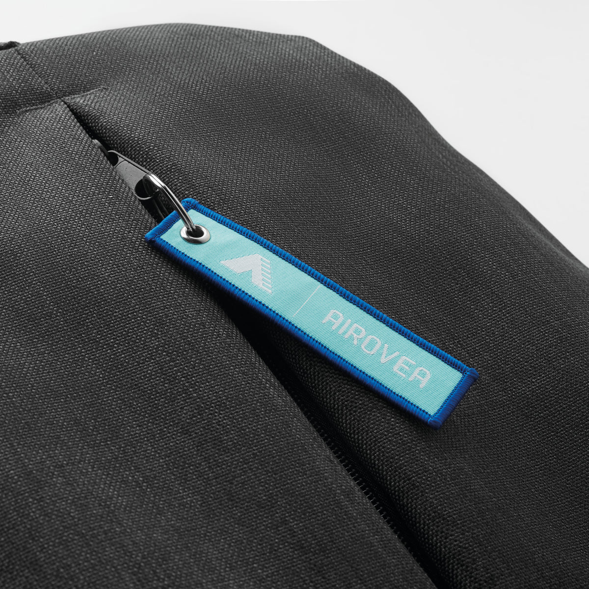 rPET woven key tag - rPET woven key tag