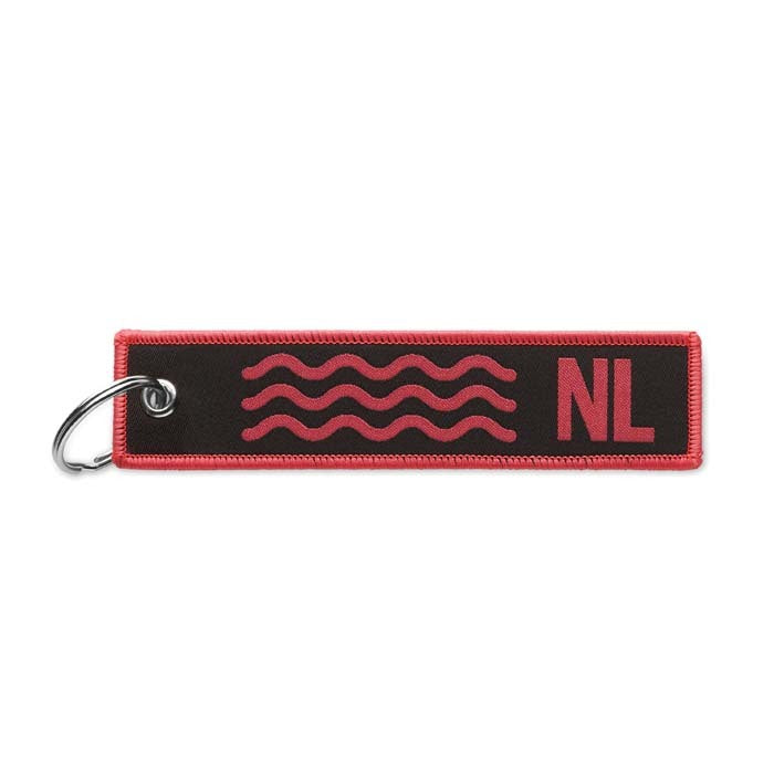 rPET woven key tag - rPET woven key tag