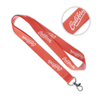 Polyester pantone matched woven lanyard. - Polyester pantone matched woven lanyard.