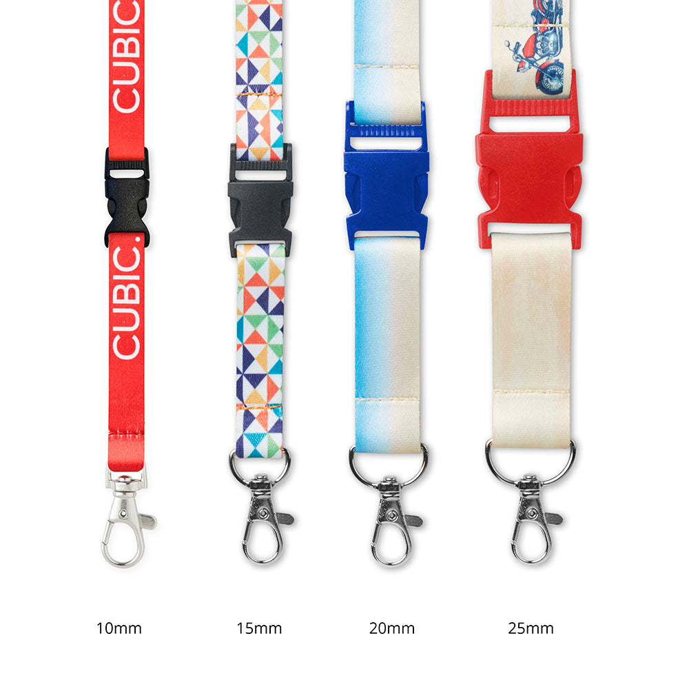 Detachable RPET sublimation lanyard. - Detachable RPET sublimation lanyard.