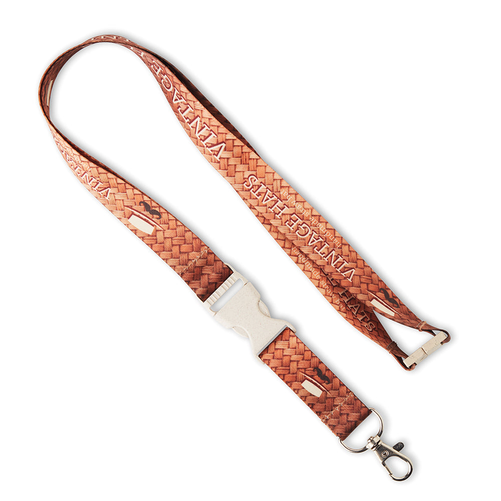 Detachable RPET sublimation lanyard. - Detachable RPET sublimation lanyard.