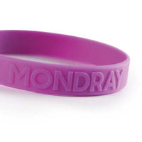 Debossed or embossed pantone matched silicon wristbands (12 mm) - Debossed or embossed pantone matched silicon wristbands (12 mm)