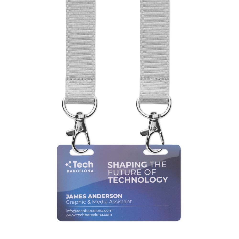 Durable printed PVC ID badges (54x86mm) - Durable printed PVC ID badges (54x86mm)