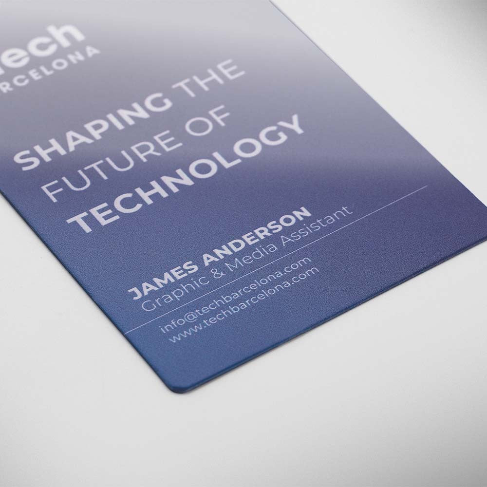 Durable laminated paper ID badges (120x80mm) - Durable laminated paper ID badges (120x80mm)