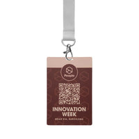 Durable laminated paper ID badges (120x80mm) - Durable laminated paper ID badges (120x80mm)