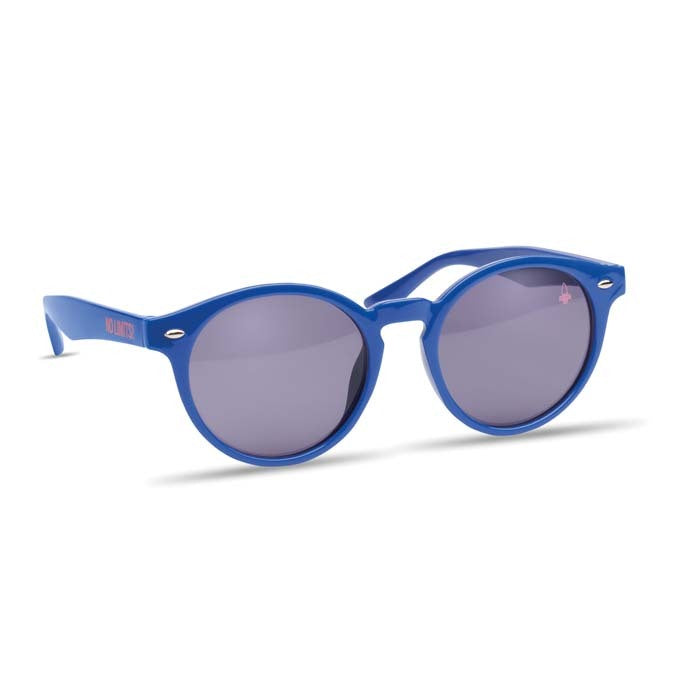 Fully customised round rPET sunglasses (UV400) - Fully customised round rPET sunglasses (UV400)