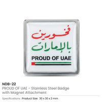 PROUD OF UAE BADGES Details