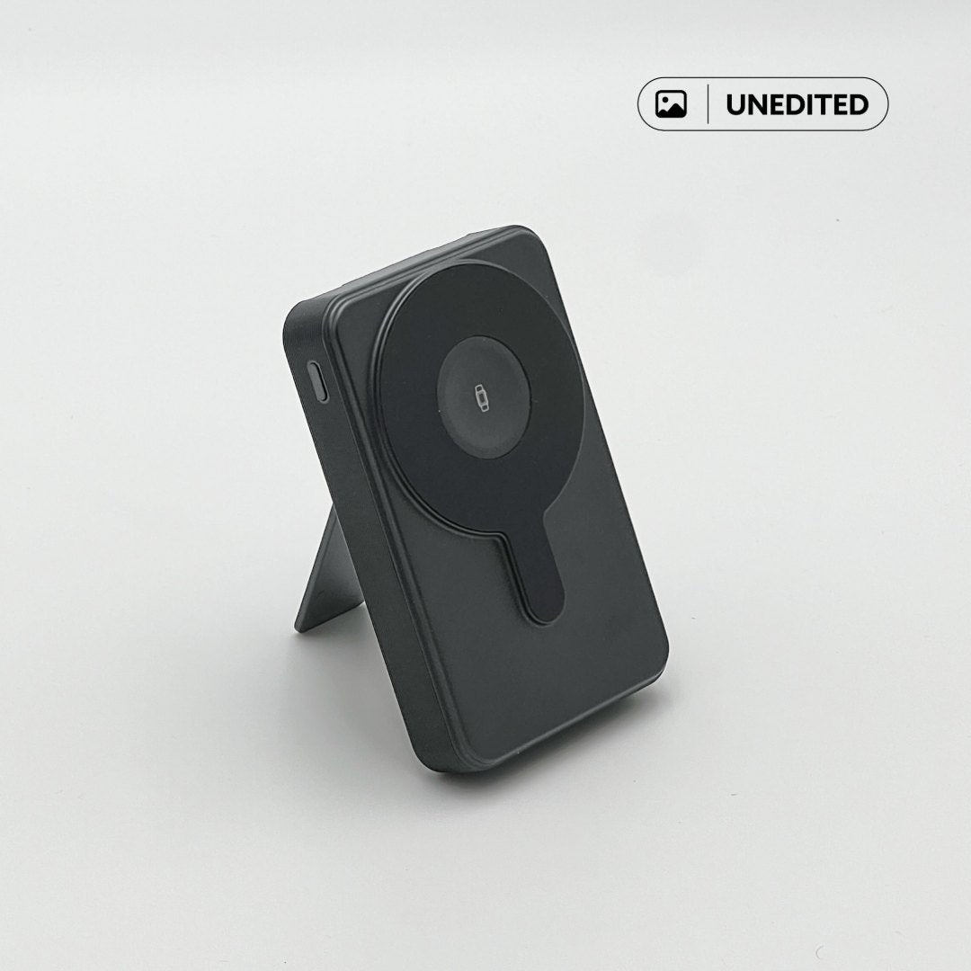 SOLARO - @memorii 10000 mAh All-in-One Wireless Powerbank - Black