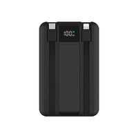 SOLARO - @memorii 10000 mAh All-in-One Wireless Powerbank - Black
