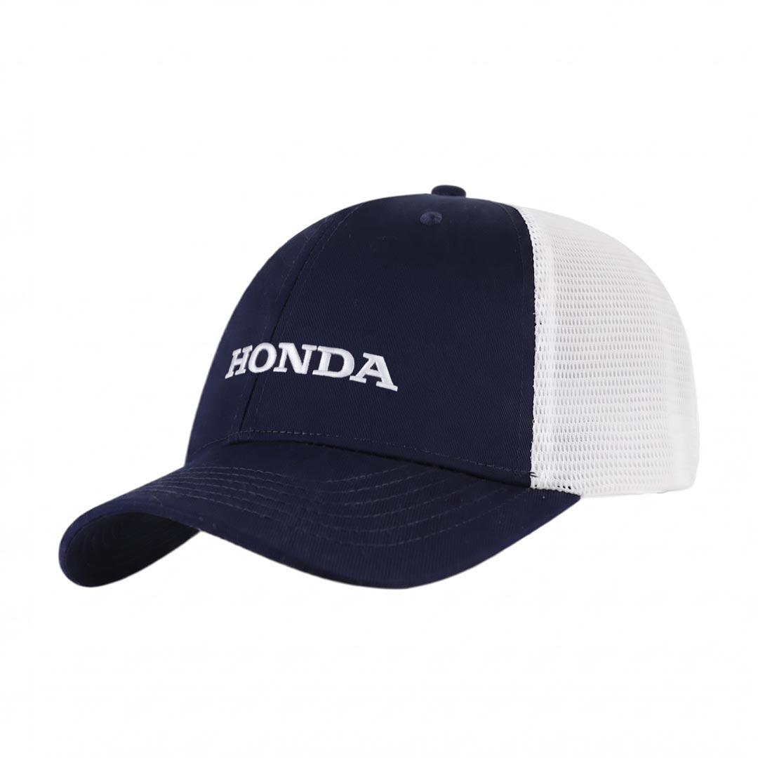 SWIFT - Santhome 6 Panel Trucker Cap - Navy / White