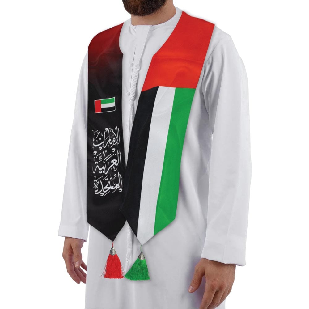 UAE Flag Scarf