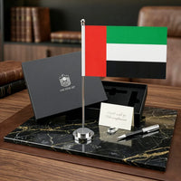 UAE Flag with Metal Pole Sample